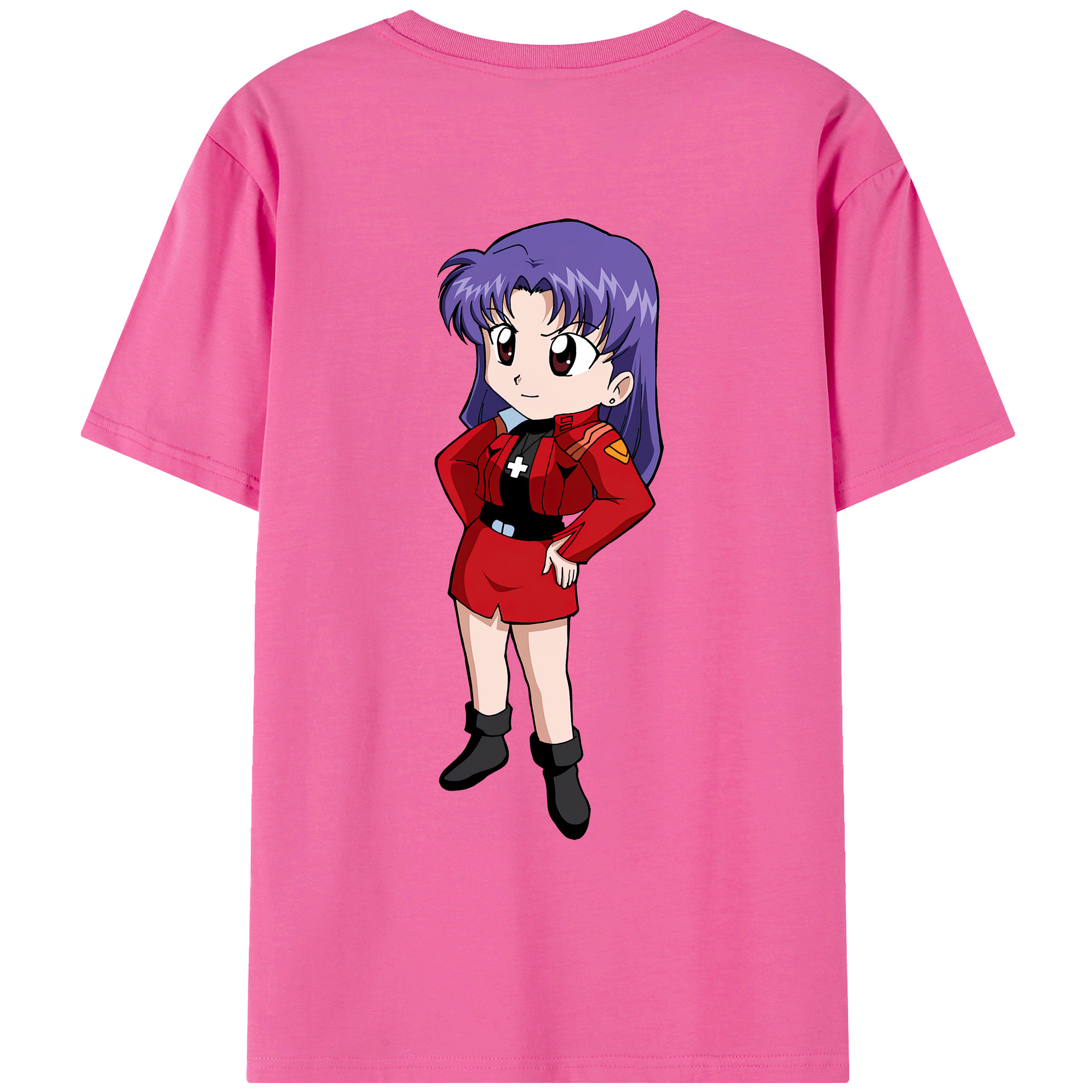（画像用） EVA 新世紀エヴァンゲリオン レディース半袖Tシャツ(バックプリント)